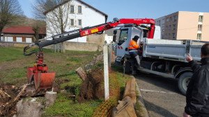 Dessouchage rue du 8 mai