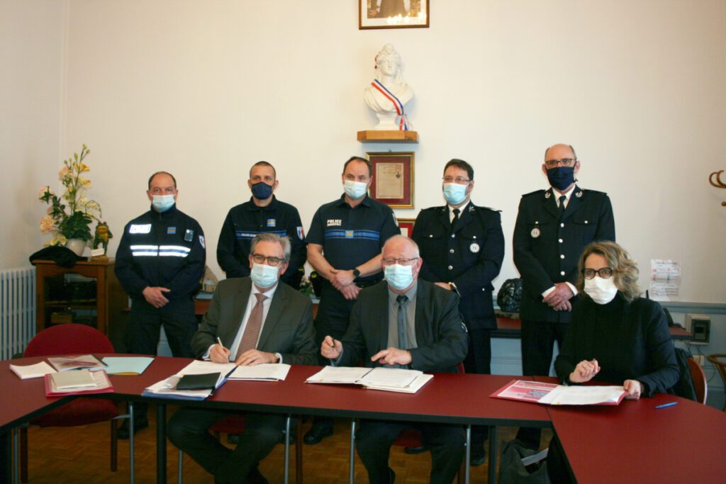 Signature de la convention communale de coordination de la Police Municipale de Joeuf et des forces de sécurité de l’Etat 2022