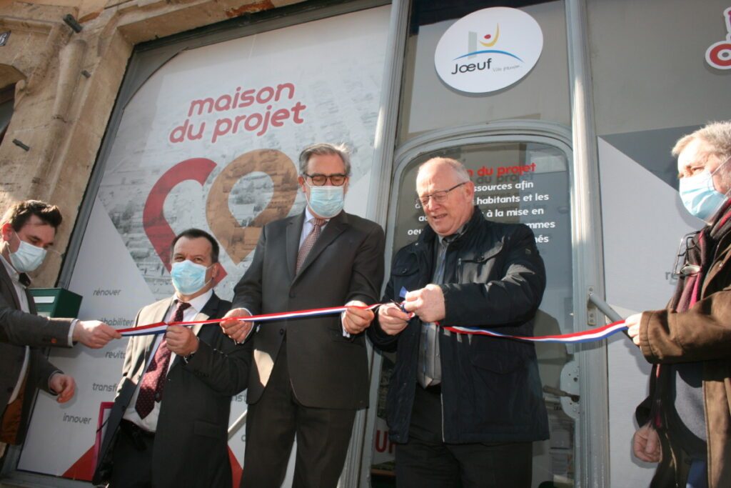 Inauguration de la Maison du Projet