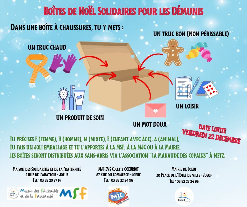 Un noël pour tous les enfants démunis