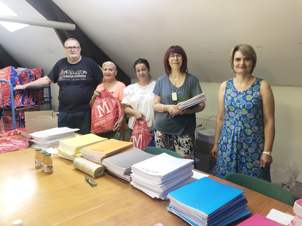 Distribution des fournitures scolaires