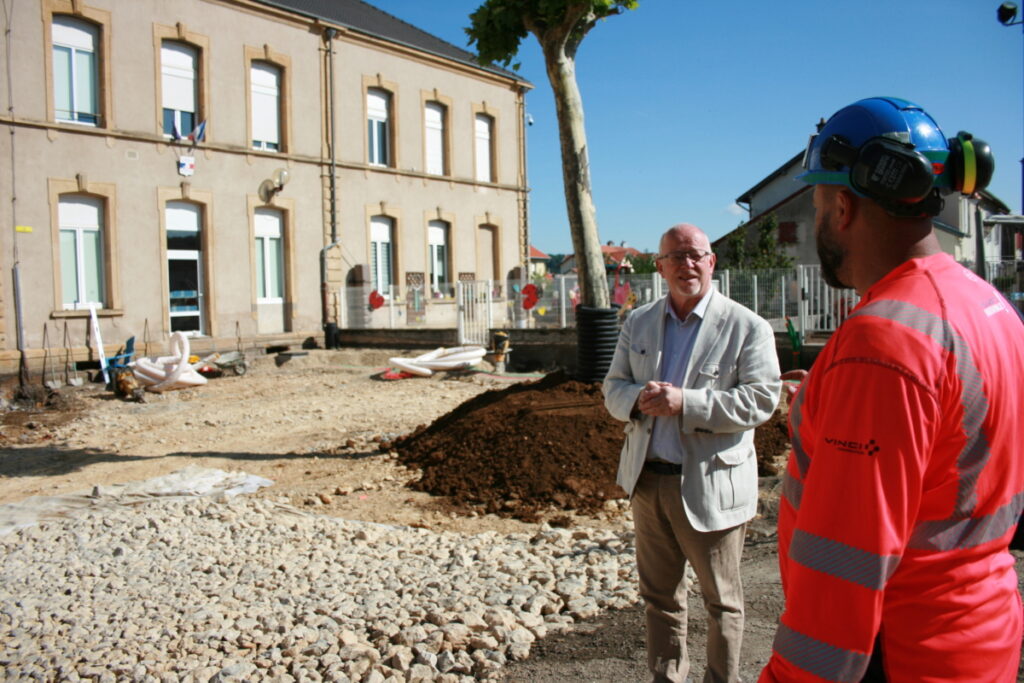 Renaturation des cours d'école