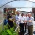 Inauguration des nouvelles serres du Jardin Solidaire de La Force de l'Union