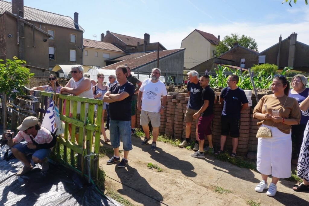 Inauguration des nouvelles serres du Jardin Solidaire de La Force de l'Union
