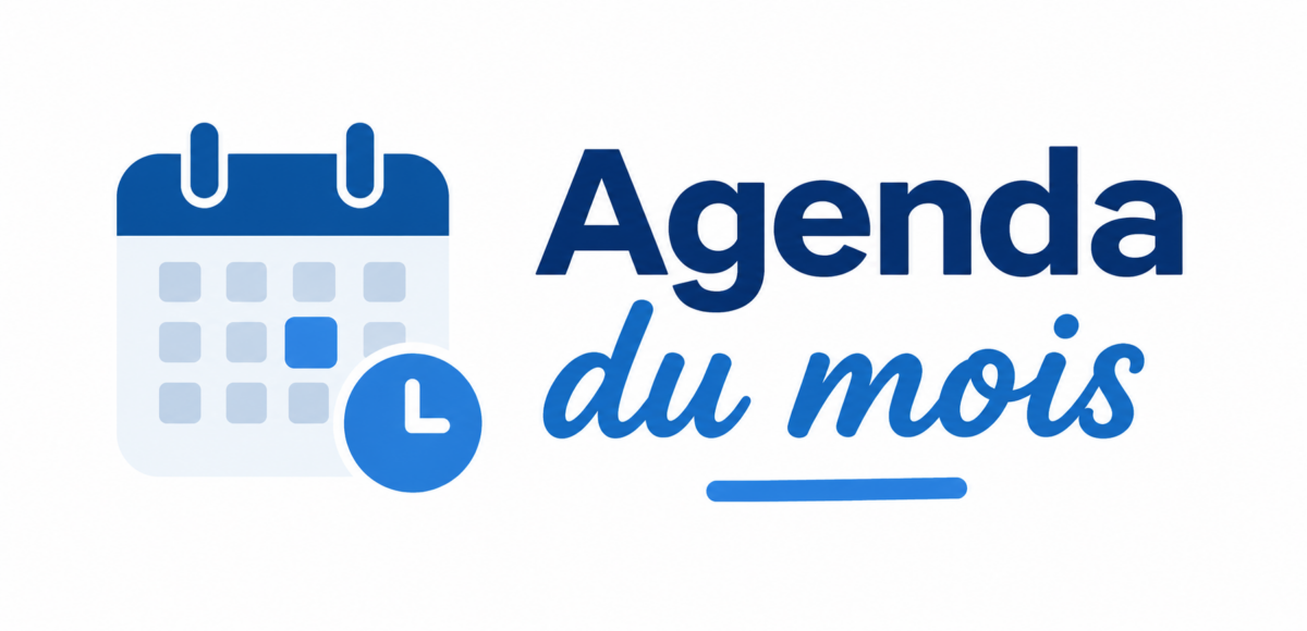 Agenda du mois