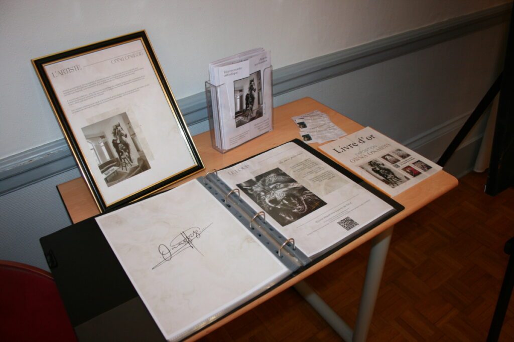 Vernissage exposition Onna Onassis